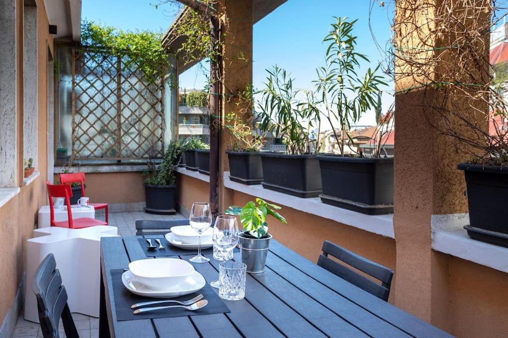 Ennio'S Nest - Private Terrace Apartman Milánó Kültér fotó